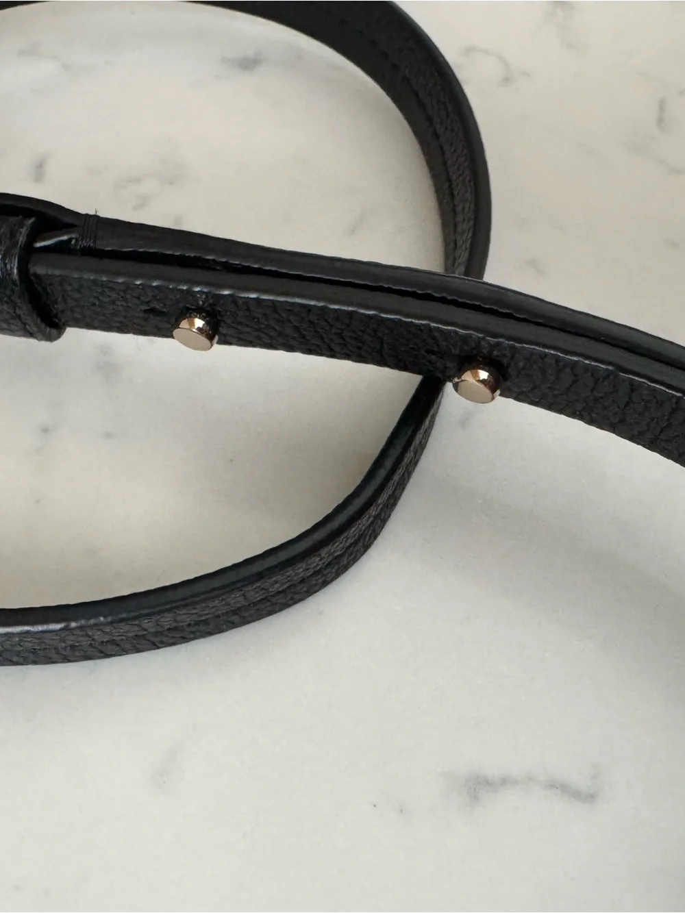 Kate Spade Black Pebbled Leather Crossbody with Gold Hardware